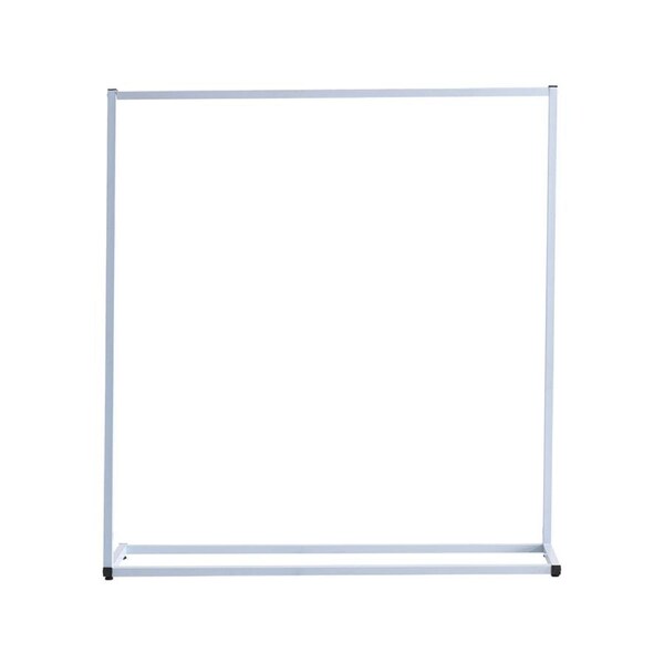 Commercial Clothing Garment Rack Retail Shop White