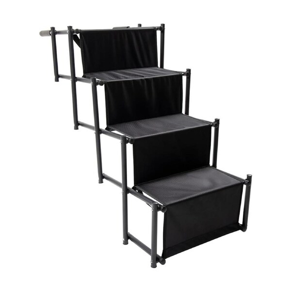 Folding Dog Car Boot Steps Ladder Lightweight Strong Pet Stairs