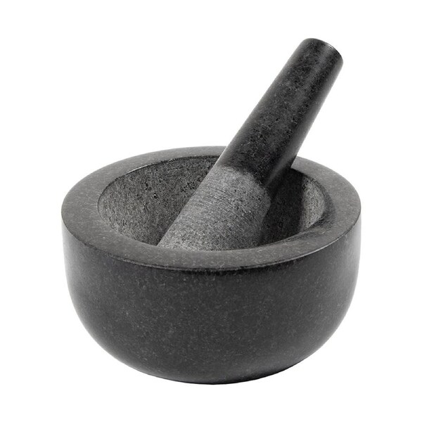 Large Pestle and Mortar Set Durable Granite Stone Spice & Herb Crusher
