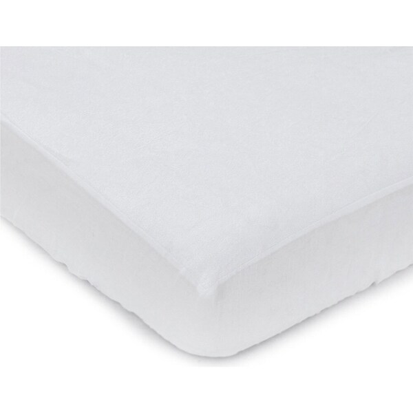 Bubba Blue 88cm Bamboo Mattress Protector Co-Sleeper White Baby/Newborn Comfort