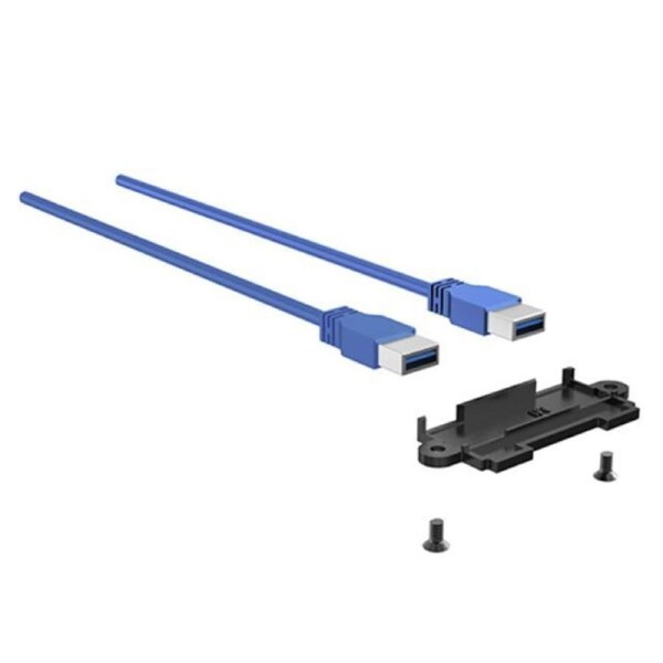 Brateck LDT20 Series USB Port 1.8m Expansion Cable Cord w/ Plastic Part Blue