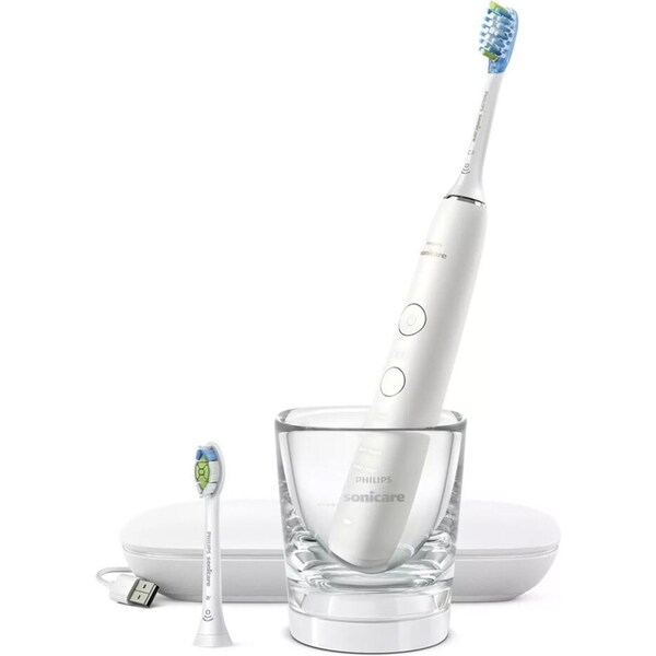 Philips HX9912/07 9000 Diamond Clean Electric Toothbrush Rechargeable White