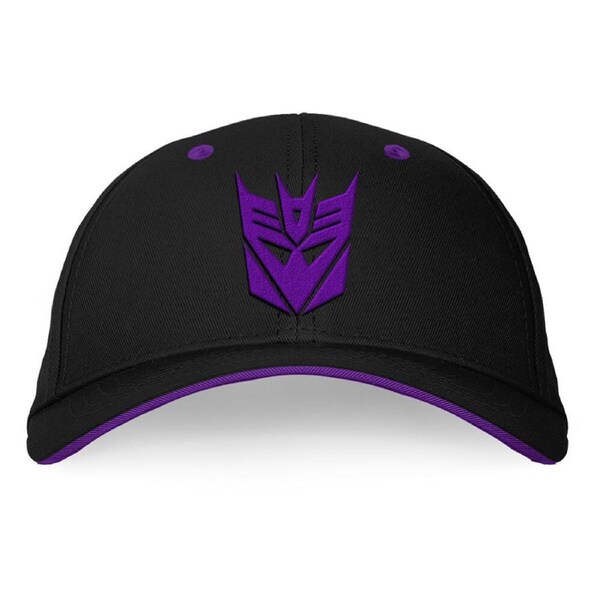 Transformers Decepticon Megatron Adjust. Cotton Embroidered Black Unisex Cap/Hat