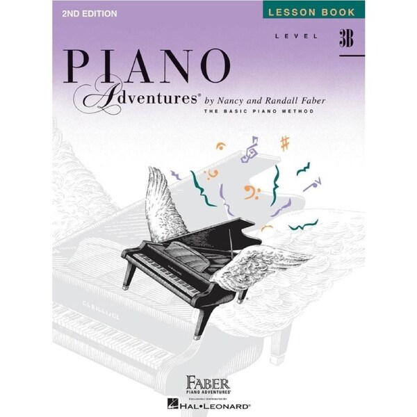 Piano Adventures Lesson Book 3B (Softcover Book)