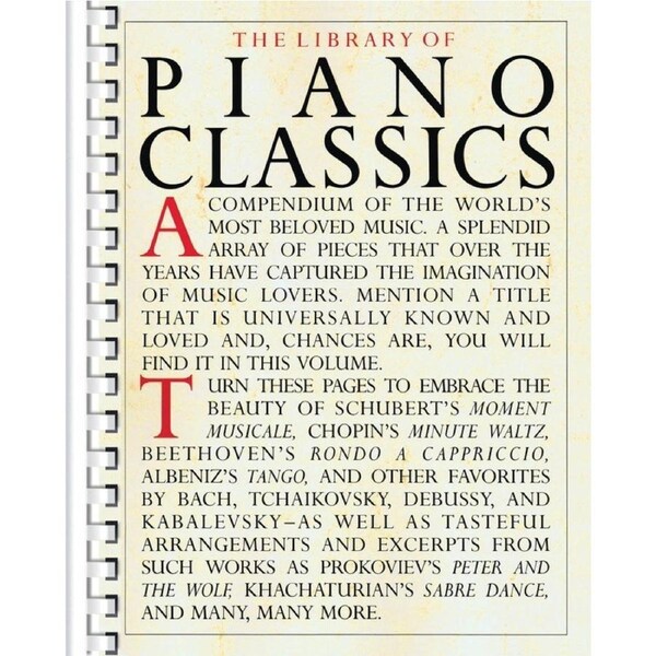Library Of Piano Classics (Softcover Book)