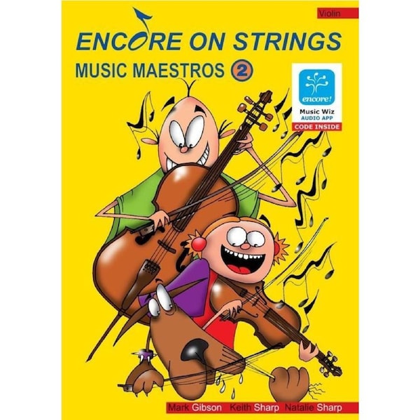 Encore On Strings Violin Lvl 2 Book/CD/Midi (Softcover Book/CD)