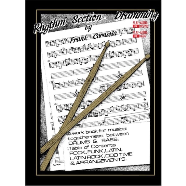 Rhythm Section Drumming Book with Downloadable Audio