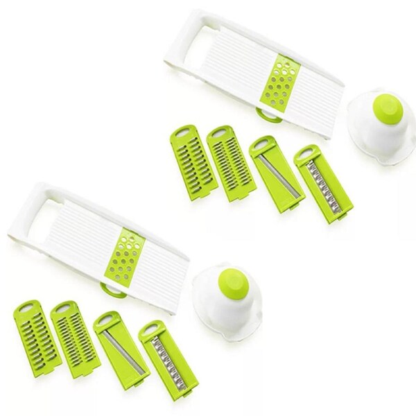 7-Blade Vegetable Spiralizer Spiral Slicer, Best Veggie Pasta Spaghetti Maker for Low Carb / Paleo / Gluten-Free Meals