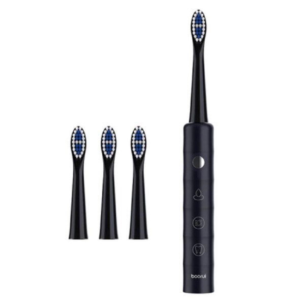 Electric Toothbrush Powerful Sonic Cleaning, Ultra Whitening Toothbrush - Black