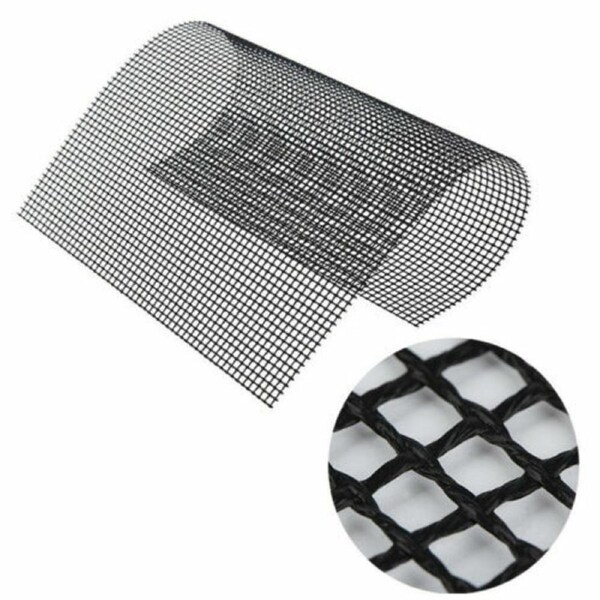 2PCS Mintiml Charcoal BBQ Grill Mesh Mat Non-Stick Cooking Barbecue Liner Sheet
