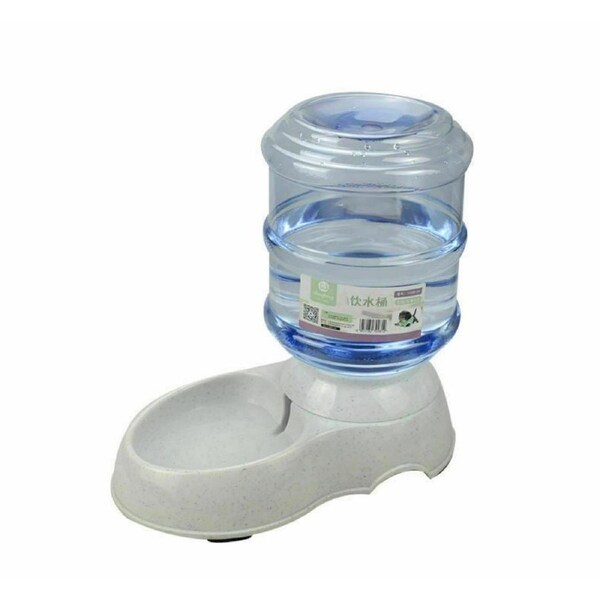Ozoffer 3.5L Automatic Pet Water Feeder Dog Cat Large Bowl Bottle Dispenser Plastic