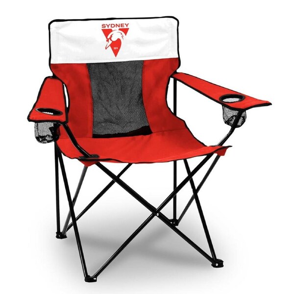 Sydney Swans AFL Outdoor Camping Chair with Carry Bag