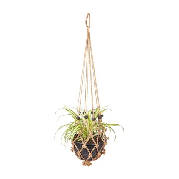 Sika with Black Beads Plant Hanger