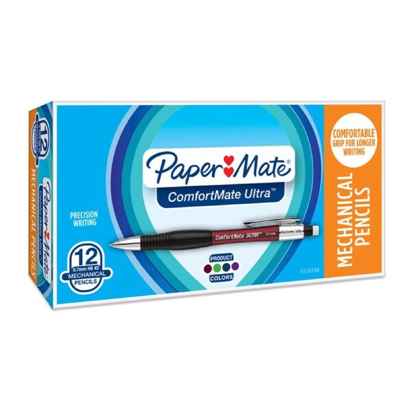 PAPER MATE Cfmt Mech Pencil 0.7mm Box of 12