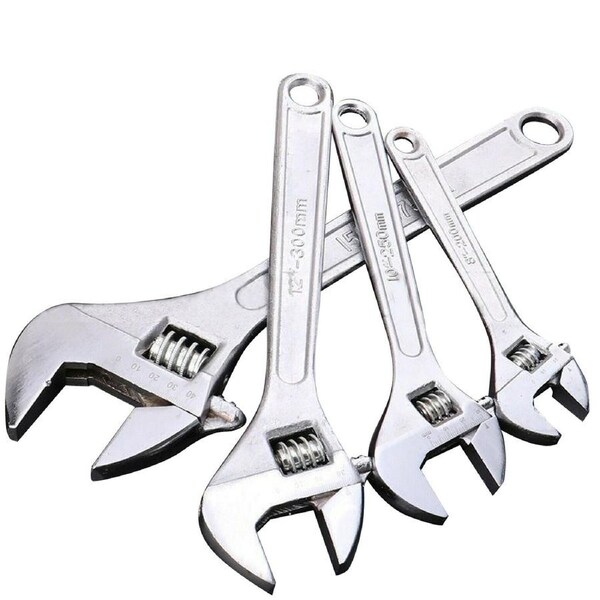 Garage Shifter Spanner Adjustable Jaw Forged Wrench Tool Set
