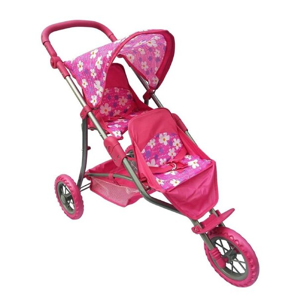 Playworld - Doll Twin Jogger Pink