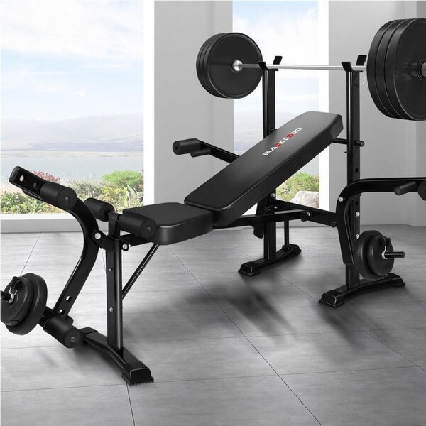 BLACK LORD Weight Bench 8in1 Multi-Station