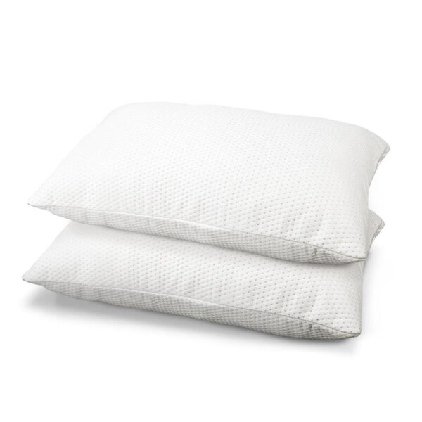 Bedding Set of 2 Visco Elastic Memory Foam Pillows