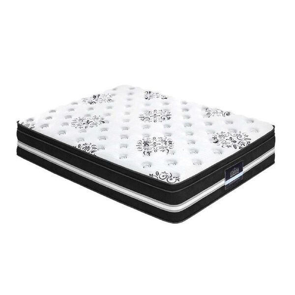 Bedding Donegal Euro Top Cool Gel Pocket Spring Mattress 34cm Thick - Queen