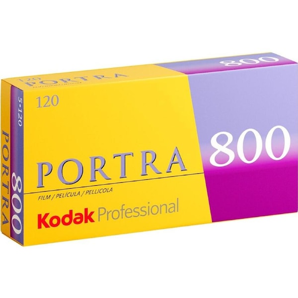 Kodak Portra 800 120 Film 5 PK