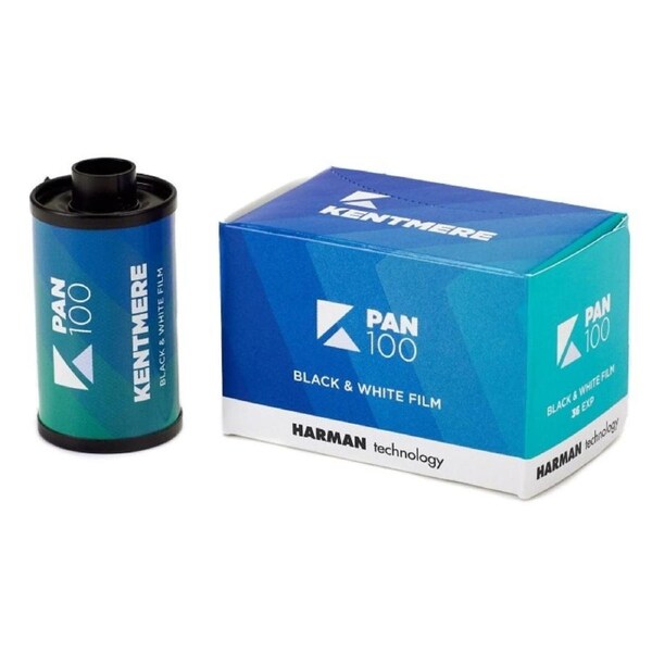 Kentmere Pan 100 35mm -36 Exp Black and White Negative Film