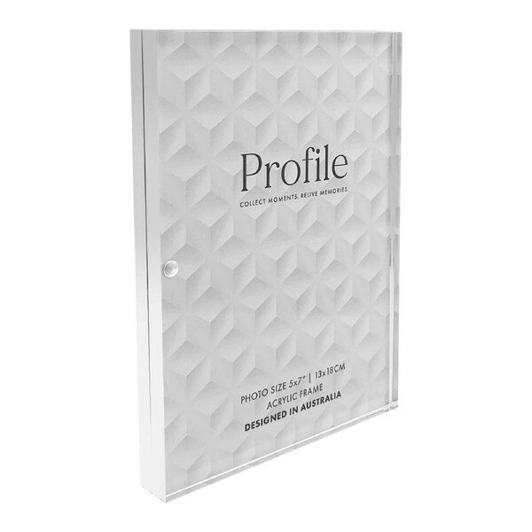 Newtown 5x7 Acrylic Photo Frame 2 Pack Bundle