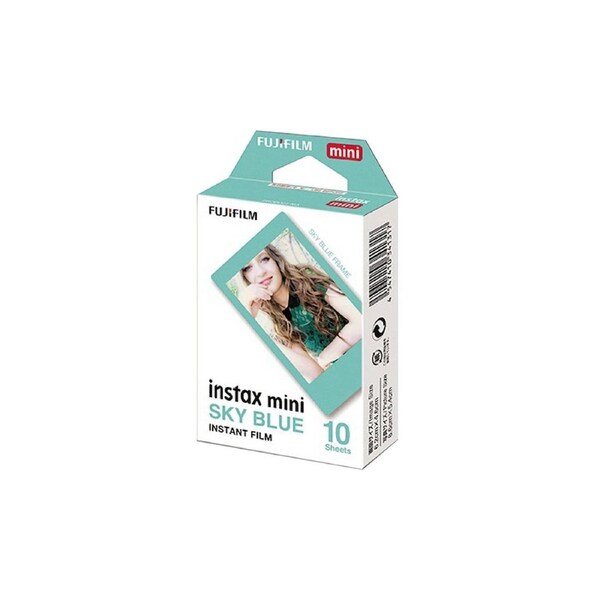 FUJIFILM INSTAX Mini Blue Frame Film (10 Pack)