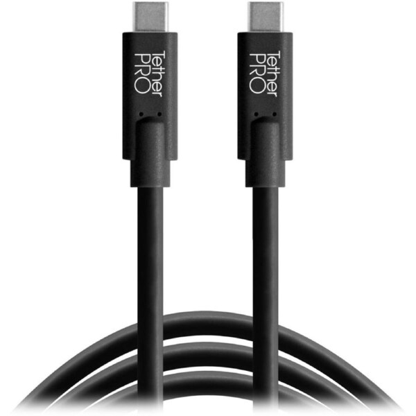 Tetherpro USB-C to USB-C 3m - Black