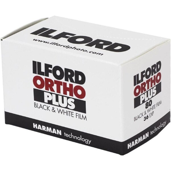 Ilford ORTHO Plus 135-36 exp B&W Film