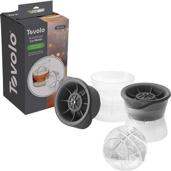 Tovolo Basketball Ice Moulds - Set of 2