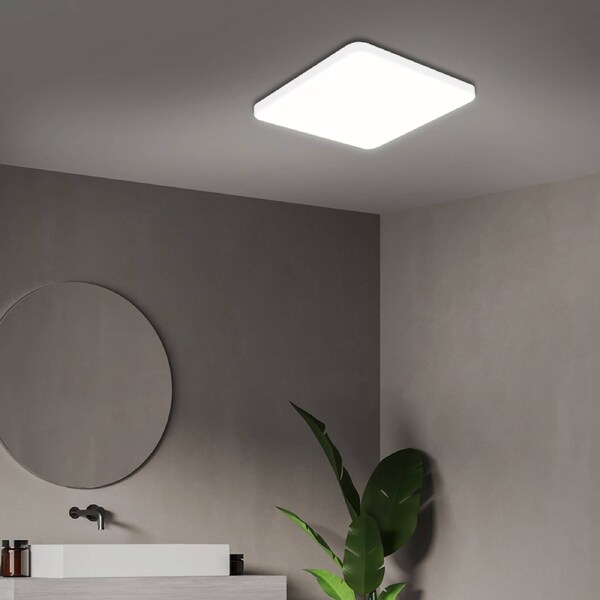 Emitto Ultra-Thin 5cm LED Ceiling Down Light Surface Mount Living Room White 18W