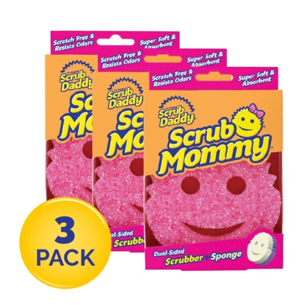 Scrub Mommy - Pink (3 Pack)
