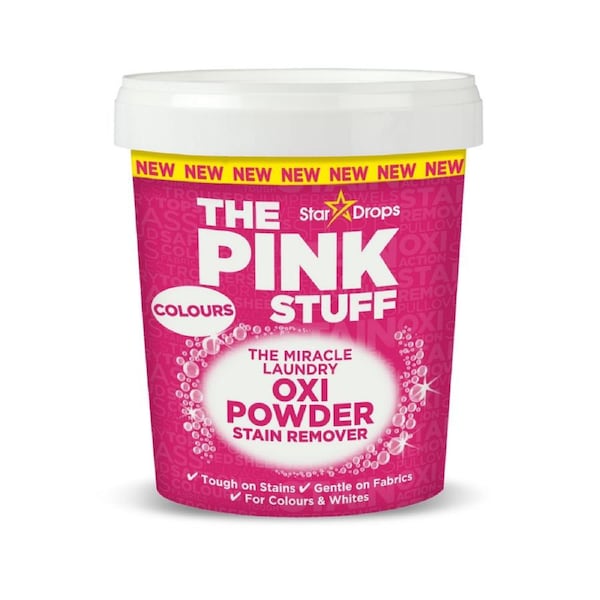 The Pink Stuff - The Miracle Laundry Oxi Powder Stain Remover - Colours (1kg)