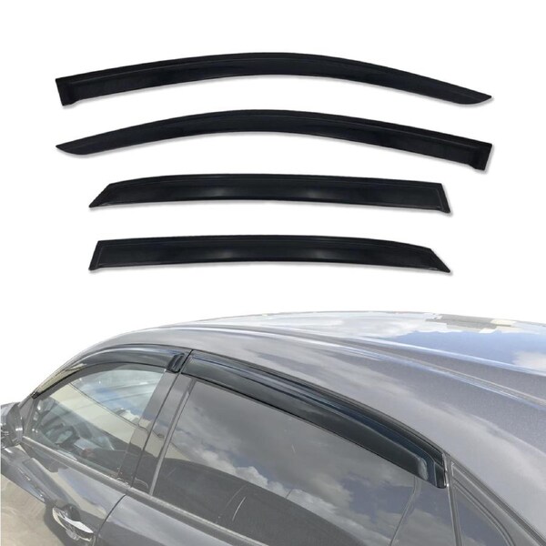 Luxury Weather Shields for Honda Civic Hatch 10th 2017-2021
