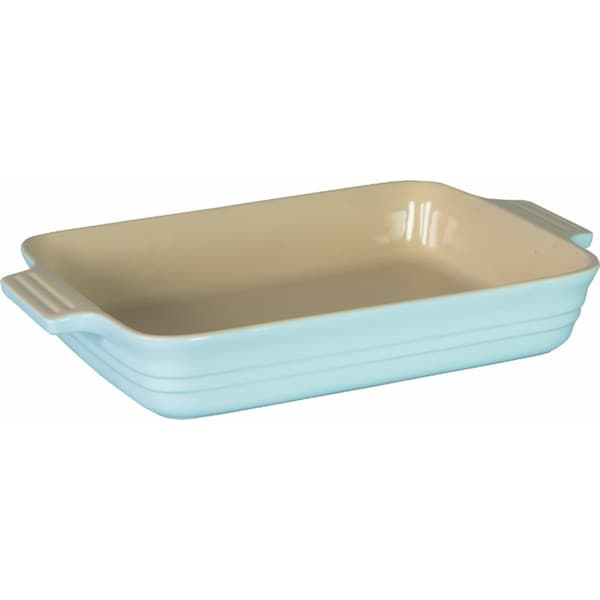 Chasseur La Cuisson 32cm x 24cm x 6cm Large Rectangular Baker - Duck Egg Blue