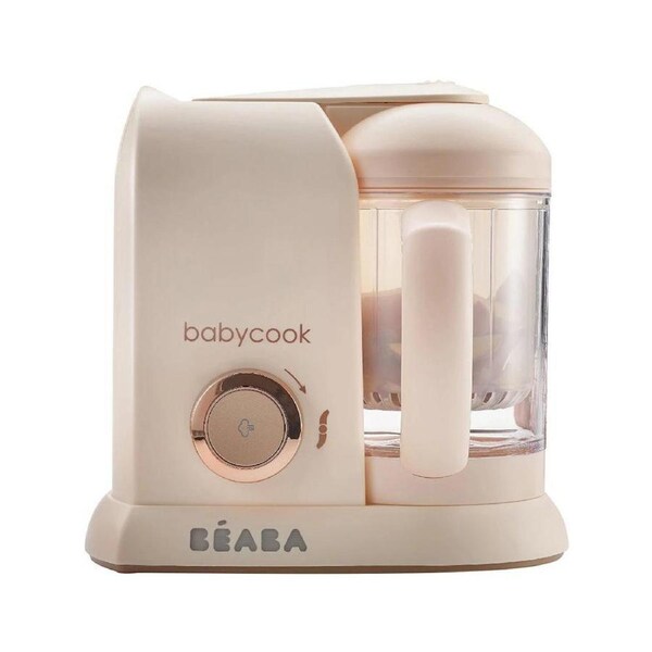 Beaba Babycook Solo Baby Food Processor Steam Cook Blend - Pink