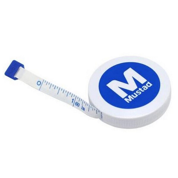 Mustad 1.5m Retractable Fish Accessory Measuring Tape