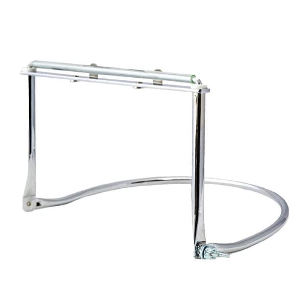 Harmonica Holder - Adjustable Spring Loaded Neck Holder in Chrome