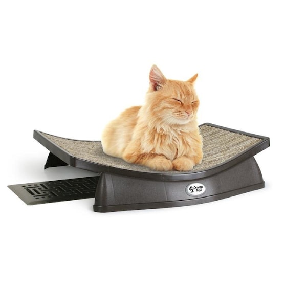 Omega Paw Lazy Lounger Curved Siesta Cat Bed