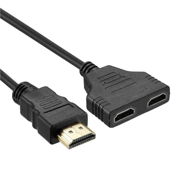 HDMI Splitter Adapter Converter 1 In 2 Out Multi Display Duplicator Amplifier Full HD 1080p