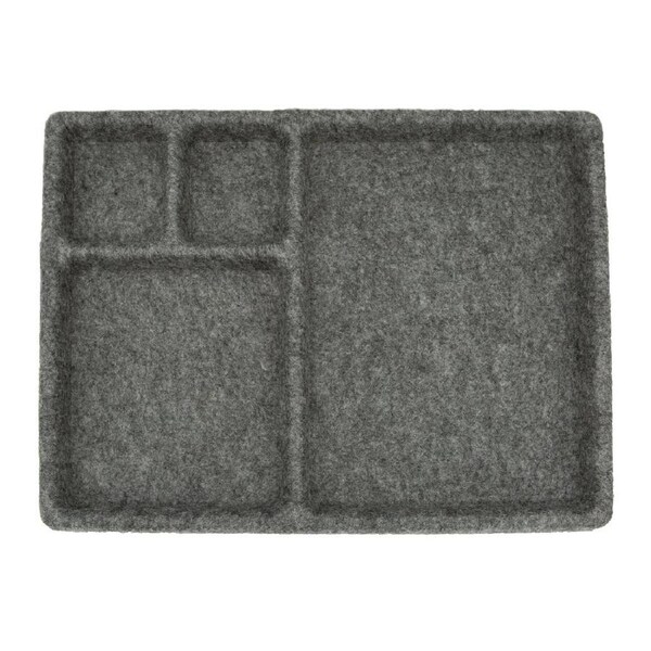 Kikkerland Felt Catch All Tray 28.6 x 20 x 2cm