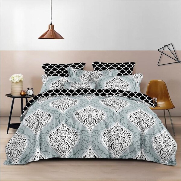 Utopia Design Cotton Quilt/Doona/Duvet Cover Pillowcase Set Queen