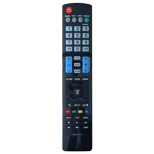 Compatible TV Remote Control To Suit LG AKB