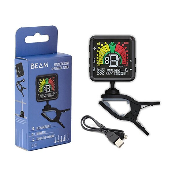 Beam Accessories Clip-on Metro Tuner Rechargeable B-01