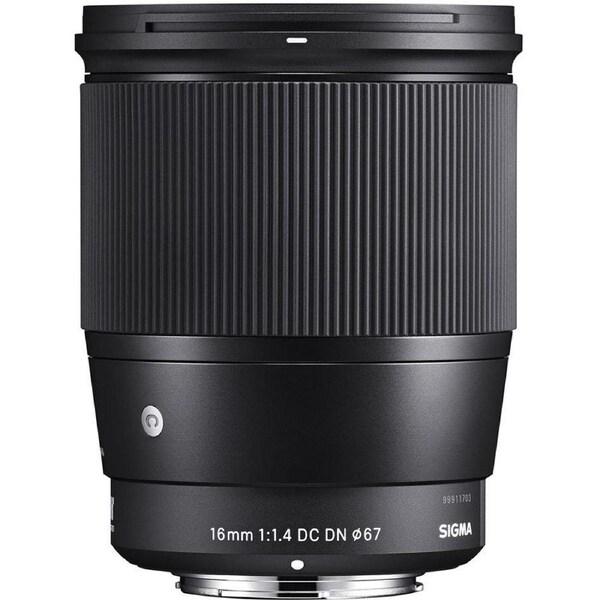 Sigma 16mm f/1.4 DC DN Contemporary Lens For Sony E-Mount