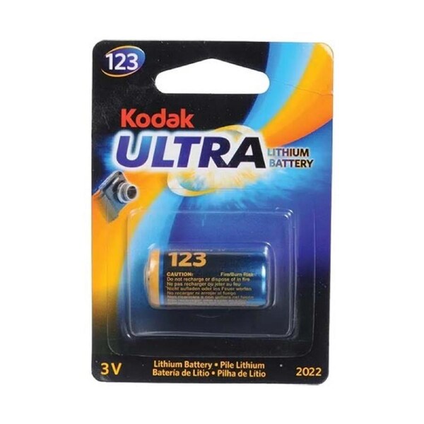 Kodak CR123 Ultra Battery K123-LA