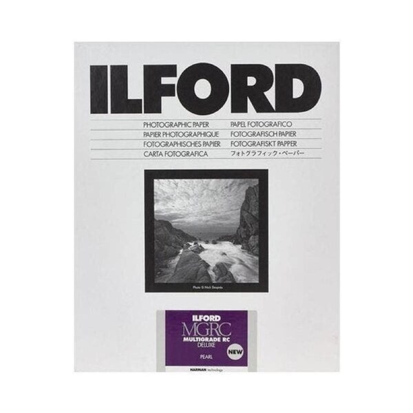 Ilford Multigrade Deluxe Pearl 20.3cm x 25.4cm 100 Sheets MGRCDL44M
