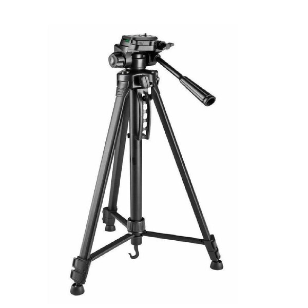 INCA Tripod 3 Way Head QR 3 Sec Bk Max H 1670mm. Load 3Kg Inc Bag Alum Max. Tube 23.5mm