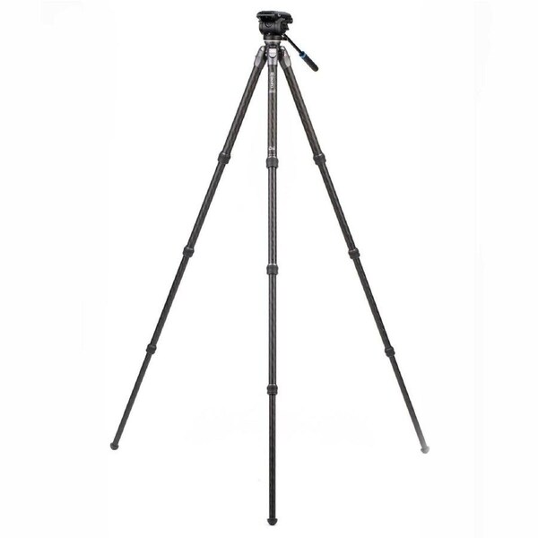 Benro Tortoise 34C Carbon Fiber 3 Series Tripod System with S4Pro Video Head