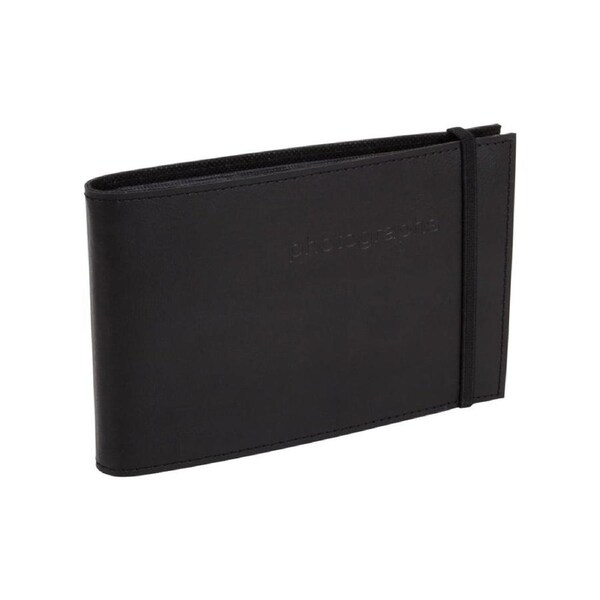 Profile - Citi Leather Album 5x7" - 60 Photos - Black